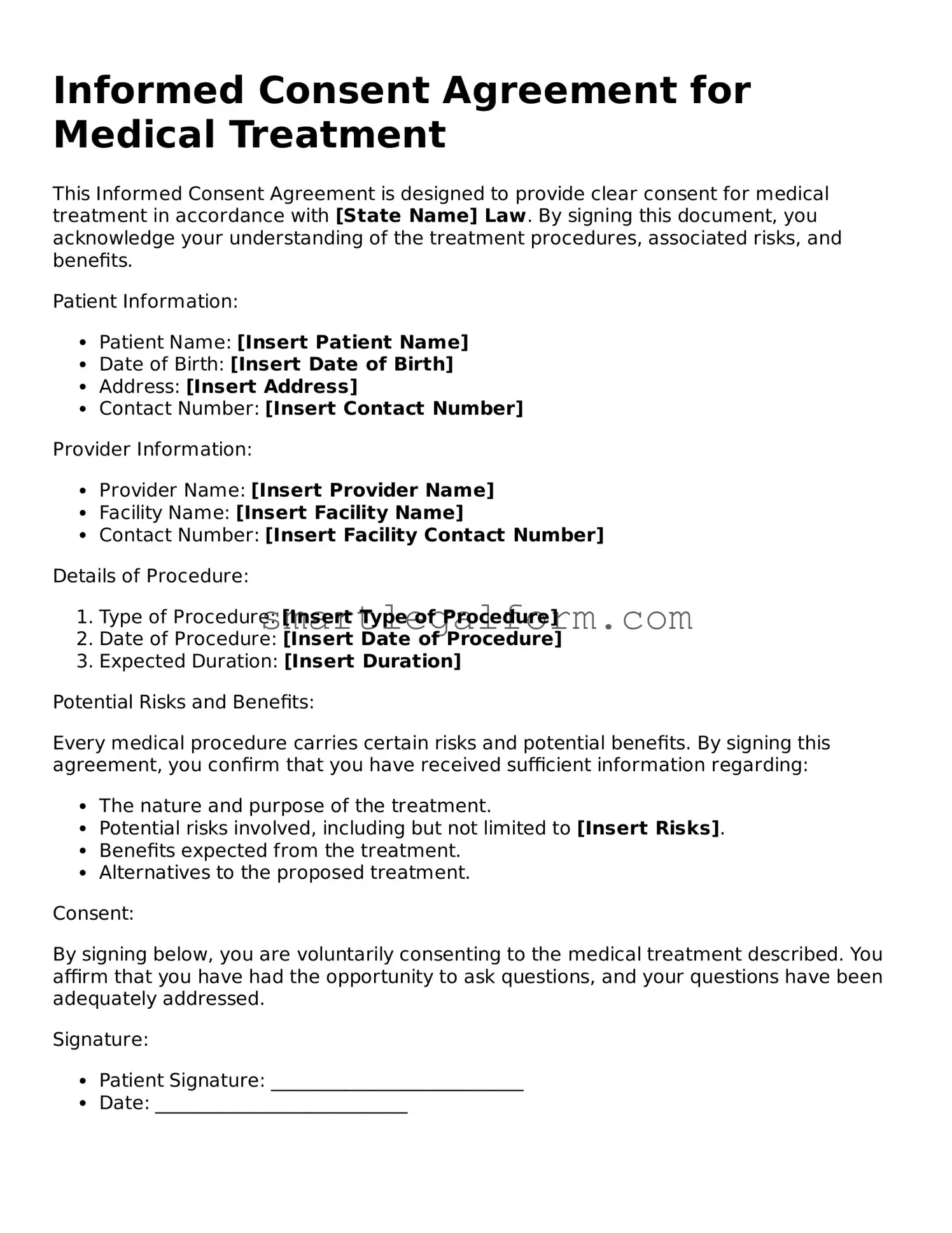 Attorney-Approved Consent Form