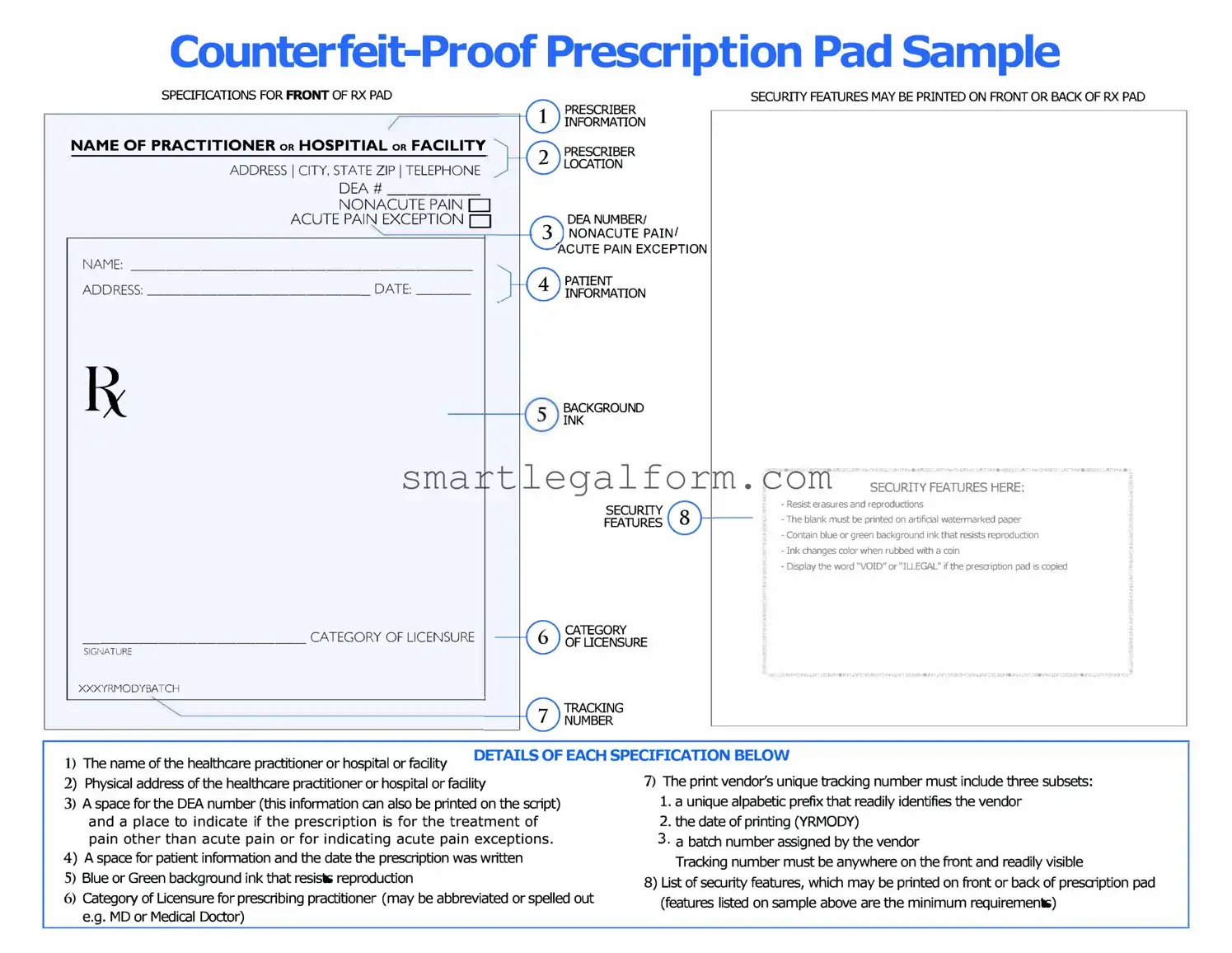 Free Prescription Pad Form