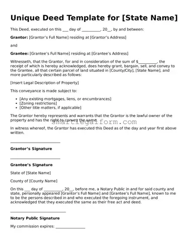 Attorney-Approved Deed Form