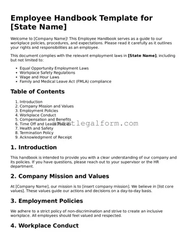 Attorney-Approved Employee Handbook Form