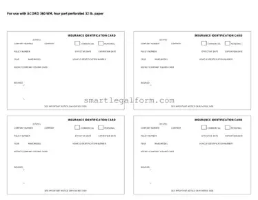 Free Acord 50 WM Form