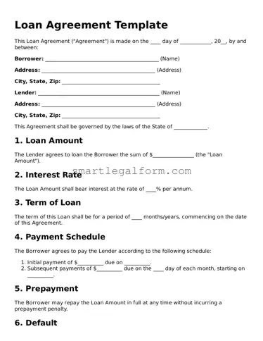Attorney-Approved Loan Agreement Form